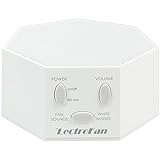 LectroFan - Máquina de Ruido Blanco con Sonidos de Ventilador y Temporizador (Blanco)